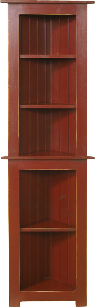 Small outlet corner hutch