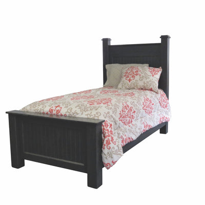 Post Bed - Single-Beds-Peaceful Valley Furniture