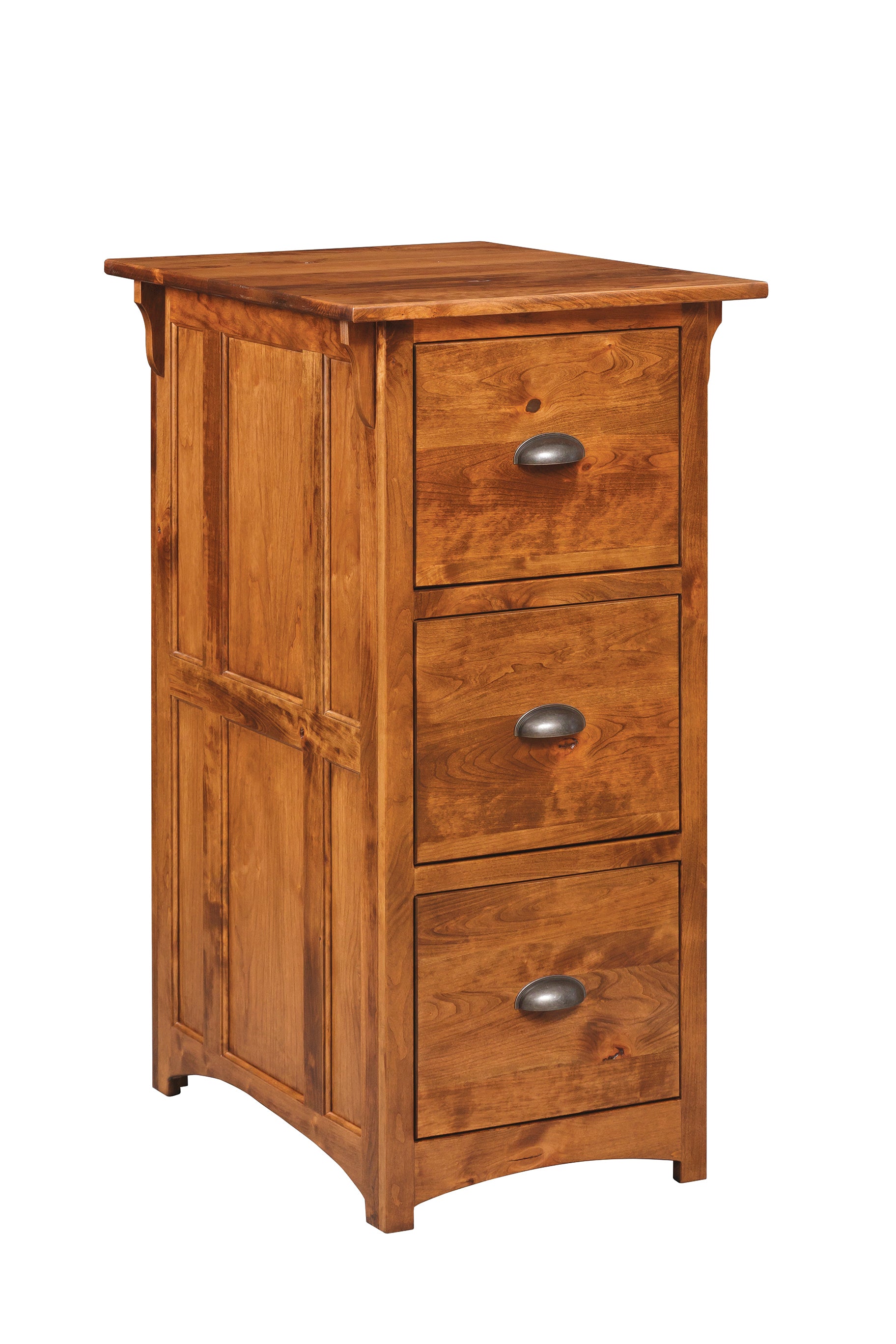Mission Regular 3 Drawer File Peaceful Valley Furniture