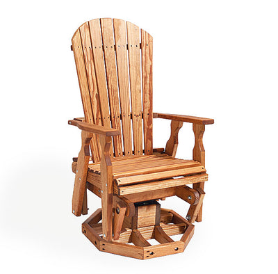 Fan-Back Swivel Glider-Seating-Peaceful Valley Furniture