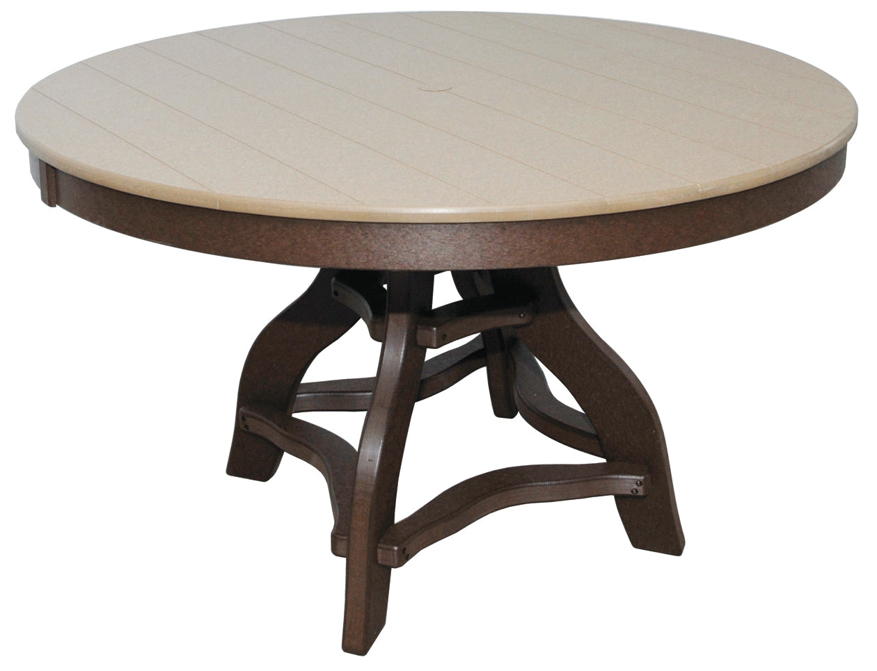 Round Dining Table – Peaceful Valley Furniture, image size:1260x965
