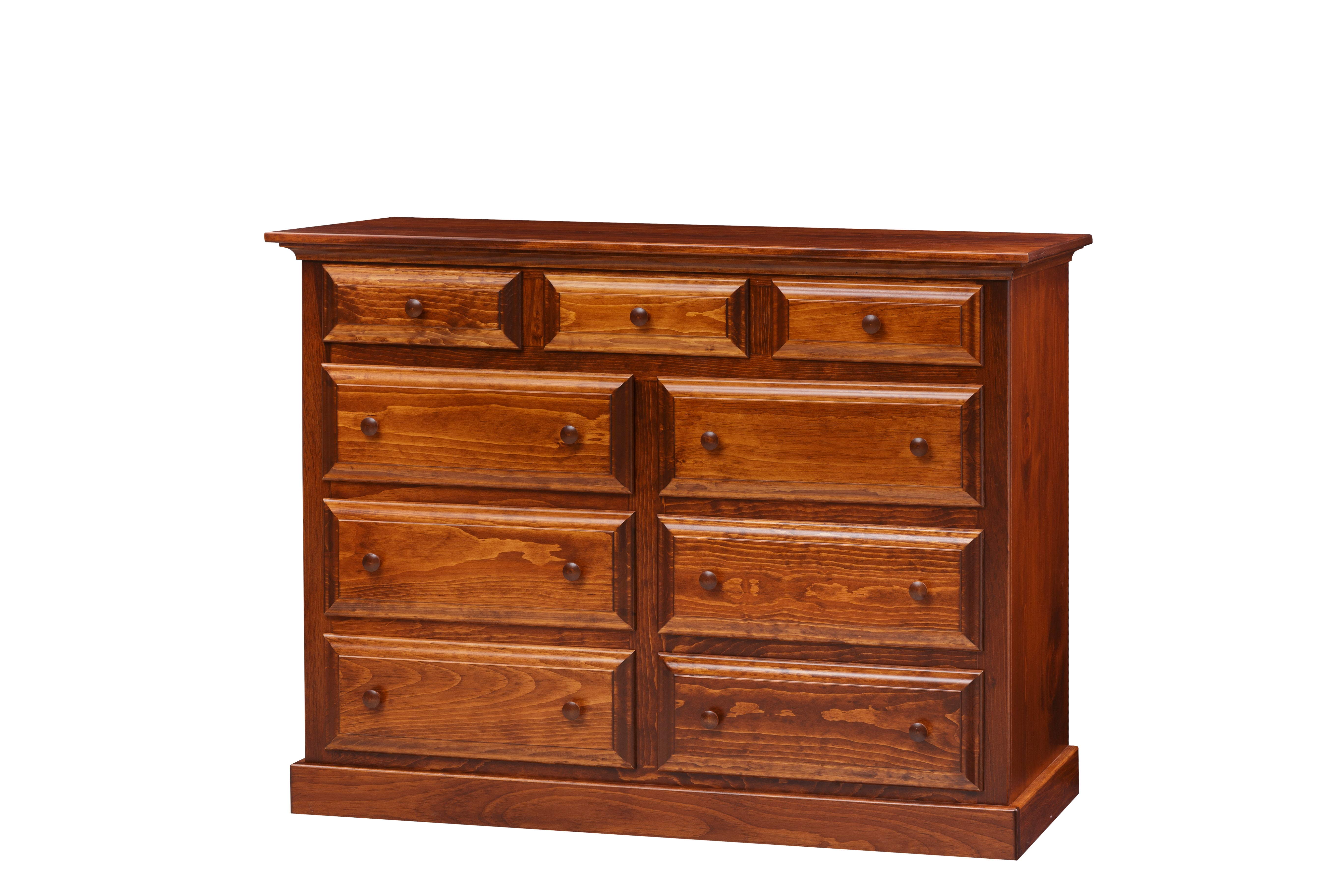 Nine Drawer Dresser – Peaceful Valley Furniture