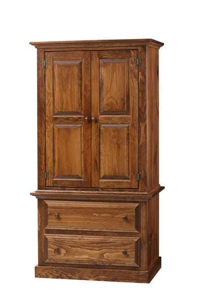 Armoire On Chest-Storage & Display-Peaceful Valley Furniture