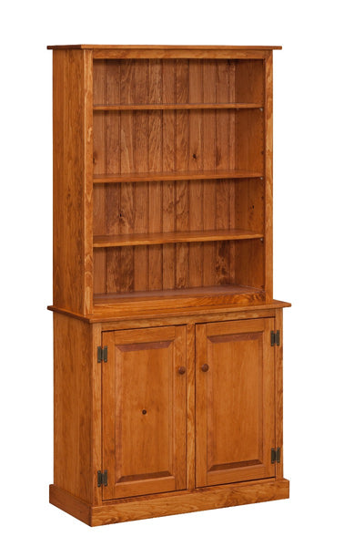 Step Back Bookcase-Peaceful Valley Furniture