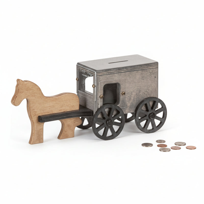 Horse and Buggy Coin Bank