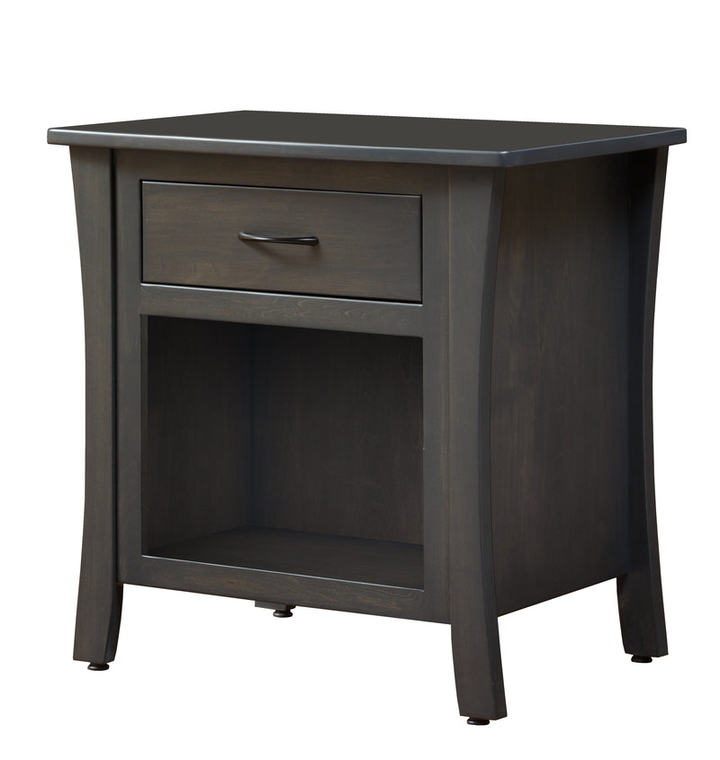 Somerset One Drawer Drawer Nightstand with Opening