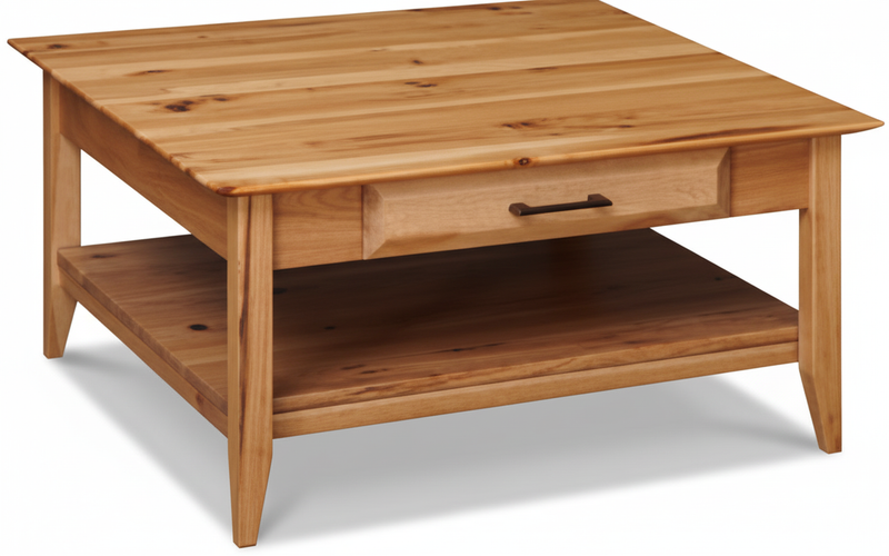 Simplicity 36" Square Coffee Table