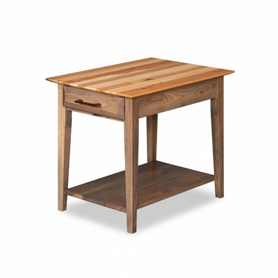 Simplicity End Table with Drawer and Shelf