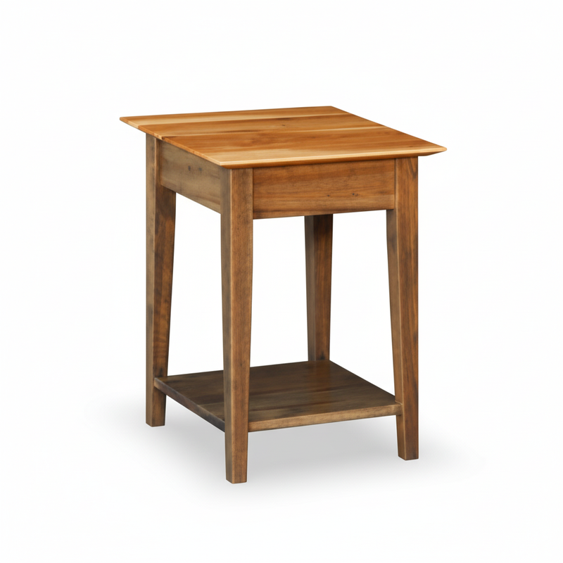 Simplicity Small End Table with Shelf