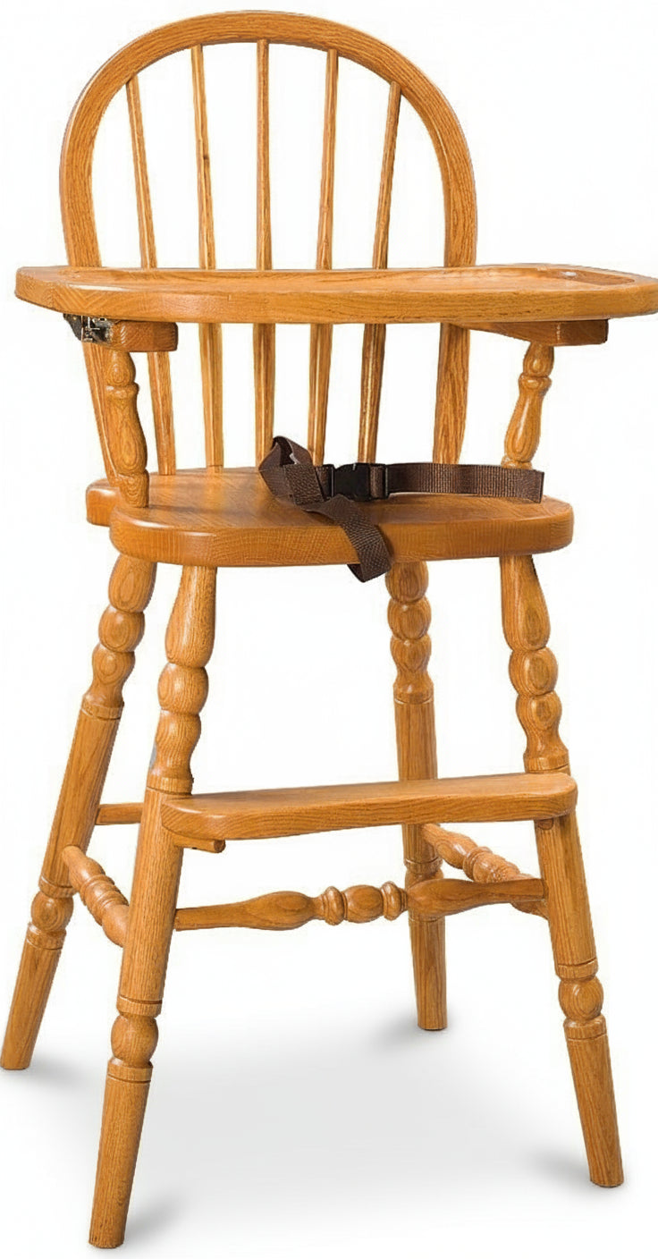 Bow Back High Chair