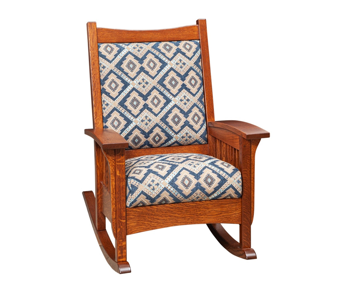 Mission Rocker – Peaceful Valley Furniture