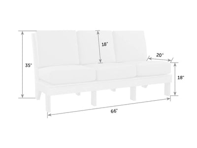 Mission Center Sofa Section