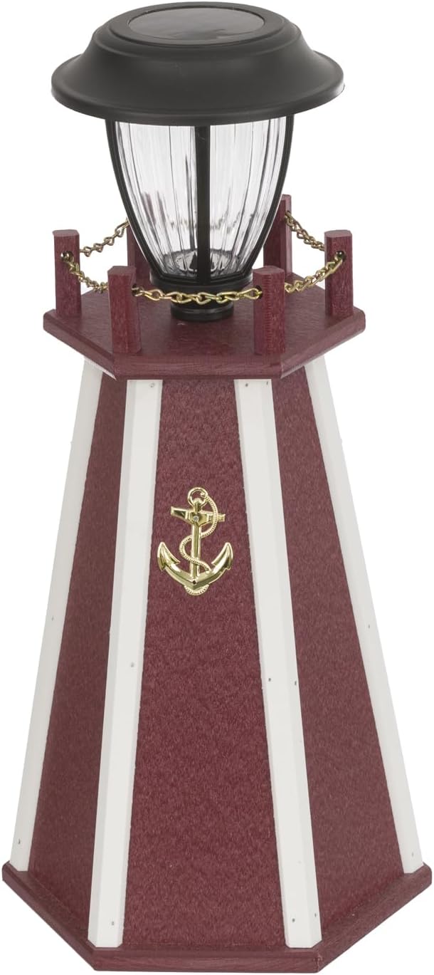 Poly Solar Accent Lighthouse