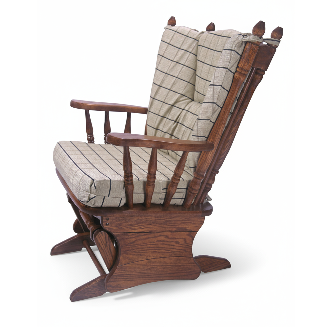 Cabin Rocker Glider Rocker with Cushion – Peaceful Valley Furniture
