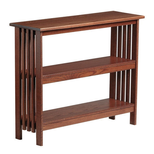 Mission Bookcase Console-Bookcases-Peaceful Valley Furniture