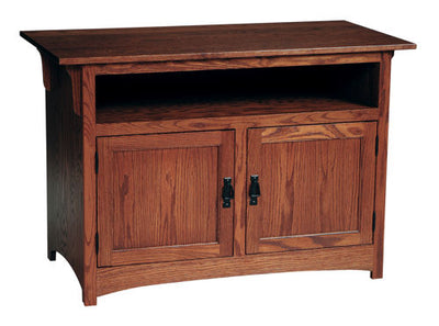 Mission TV/VCR Cabinet-TV Entertainment-Peaceful Valley Furniture