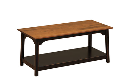 44" Shaker Coffee Table-Tables-Peaceful Valley Furniture