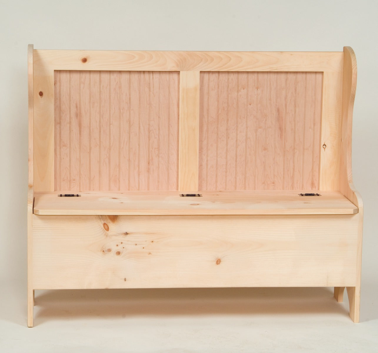 4ft Beadboard Bench – Peaceful Valley Furniture
