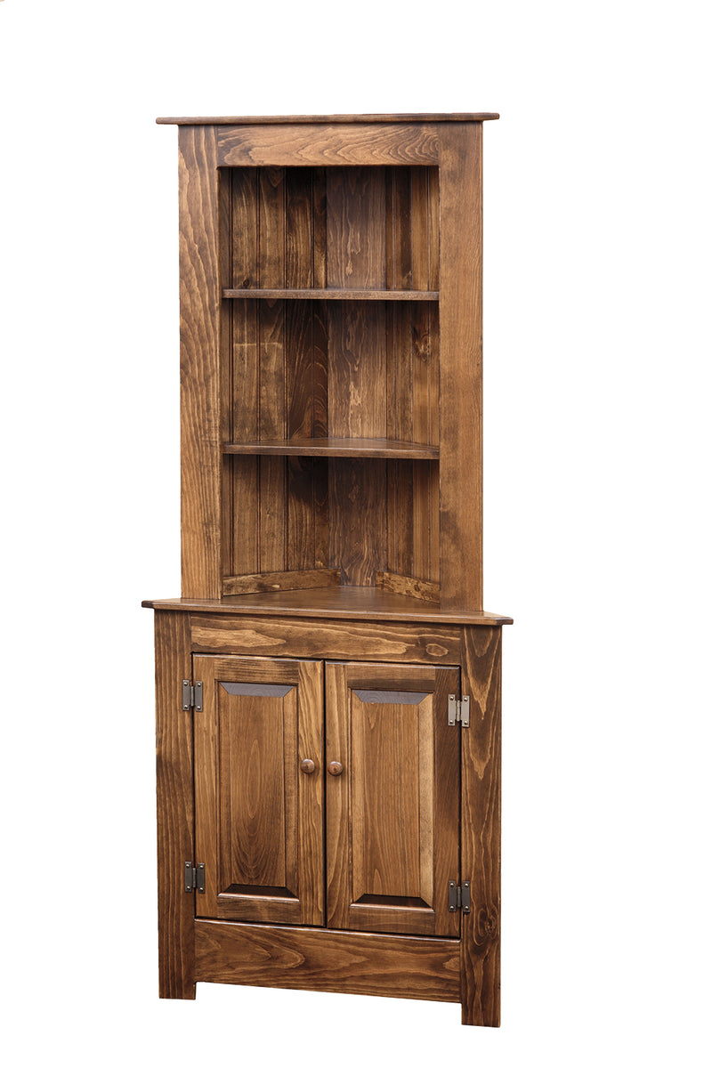 Large Corner Cabinet-Storage & Display-Peaceful Valley Furniture