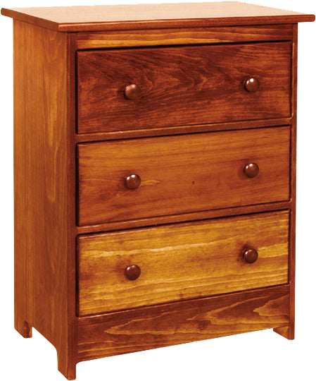Three Drawer Chest-Peaceful Valley Furniture