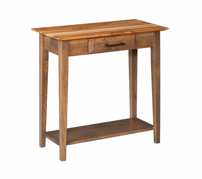 Simplicity Console Table w/ Drawer and Shelf-Tables-Peaceful Valley Furniture