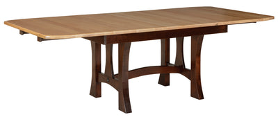 Monarch Dining Table w/ 3-12" Self Storing leaves-Tables-Peaceful Valley Furniture