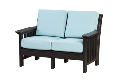 Mission Love Seat-Peaceful Valley Furniture