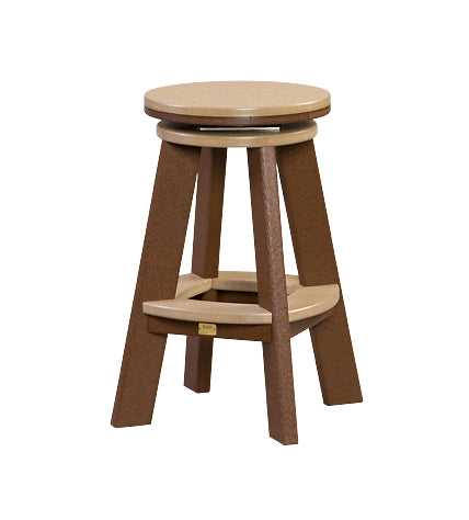 Great Bay Swivel Stool-Peaceful Valley Furniture
