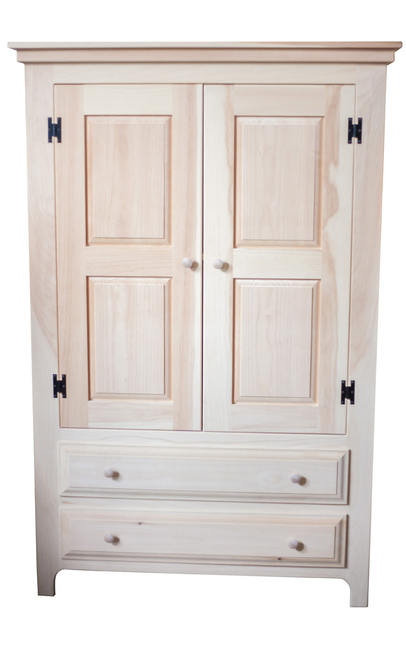 Unfinished wardrobe hot sale