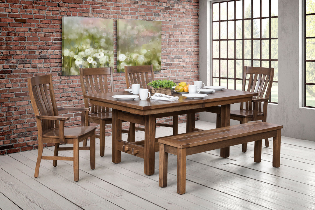 Millport Trestle Table – Peaceful Valley Furniture