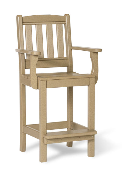 Garden Arm Chair (Bar)-Seating-Peaceful Valley Furniture