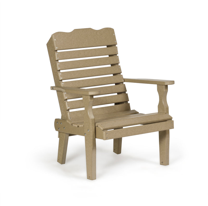 Single Curve Back Chair-Seating-Peaceful Valley Furniture