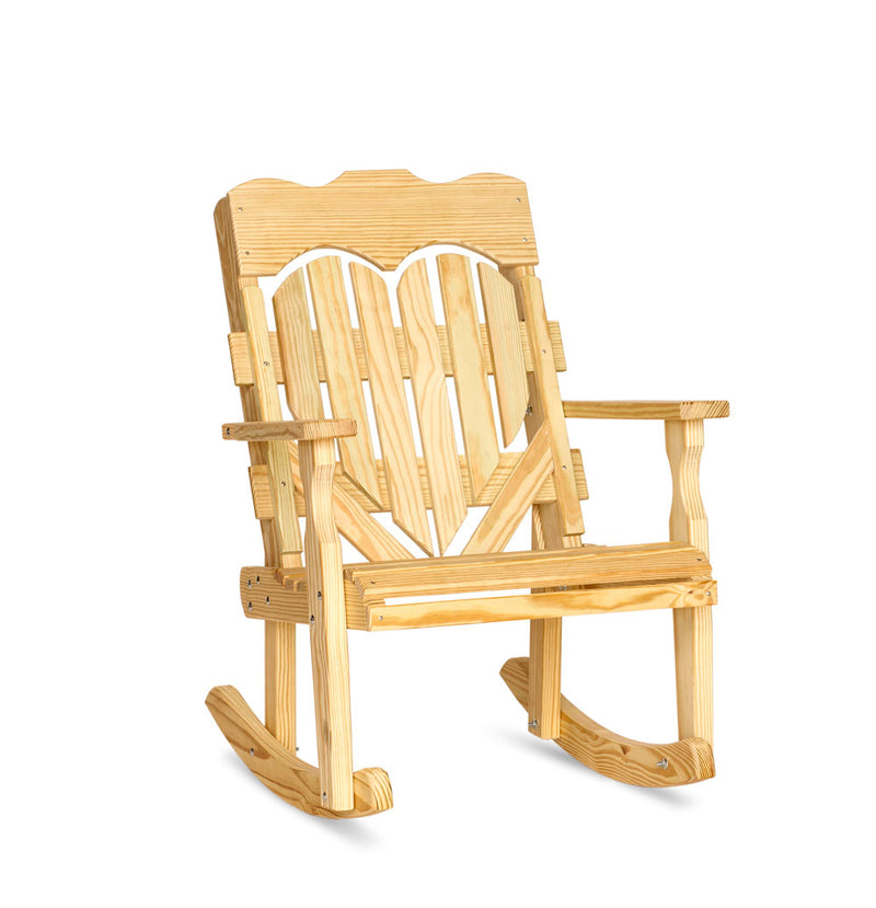 High-Back Heart Rocker-Seating-Peaceful Valley Furniture
