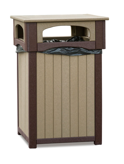Trash Receptacle (Four Holes)-Decoration-Peaceful Valley Furniture
