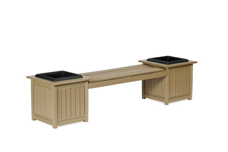 Planter Bench-Seating-Peaceful Valley Furniture