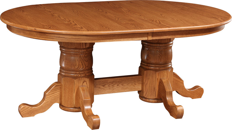 Conestoga Double Pedestal Table-Peaceful Valley Furniture