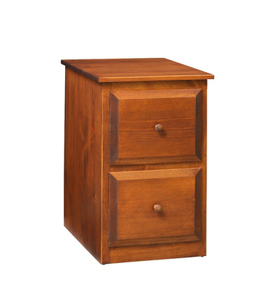 2 Drawer File Cabinet-Peaceful Valley Furniture