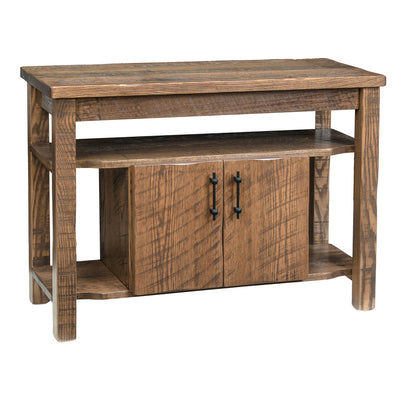Rustic Small Sofa TV Stand-TV Entertainment-Peaceful Valley Furniture