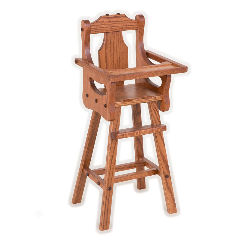 Doll High Chair Peaceful Valley Furniture