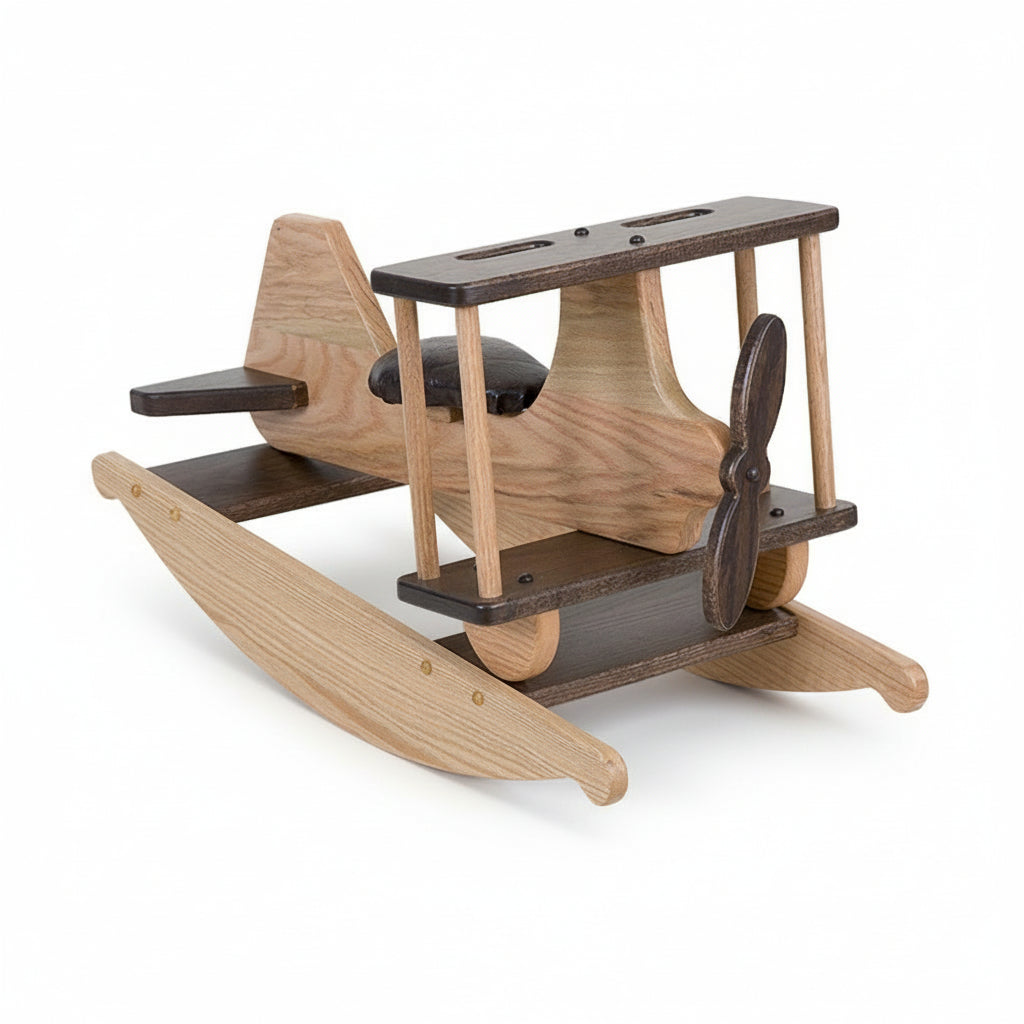 Feber Plane Rocker Child's Airplane Rocker – Peaceful Valley Furniture