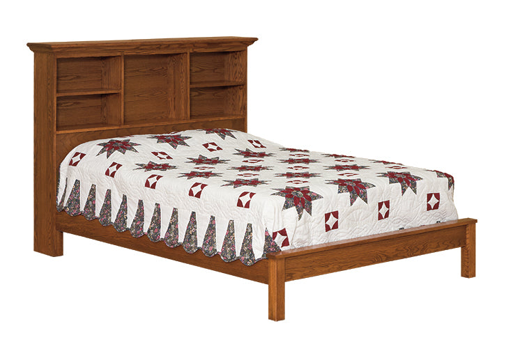 Shaker BED - LANCASTER - Queen-Beds-Peaceful Valley Furniture