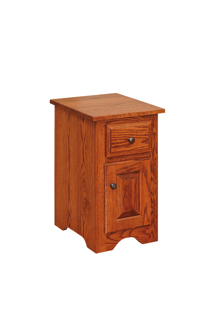 Shaker NIGHT STAND - 1 door 1 drawer-Nightstands-Peaceful Valley Furniture