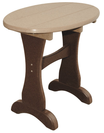 Oval End Table-Tables-Peaceful Valley Furniture