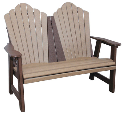 Snuggleback Garden Bench-Seating-Peaceful Valley Furniture