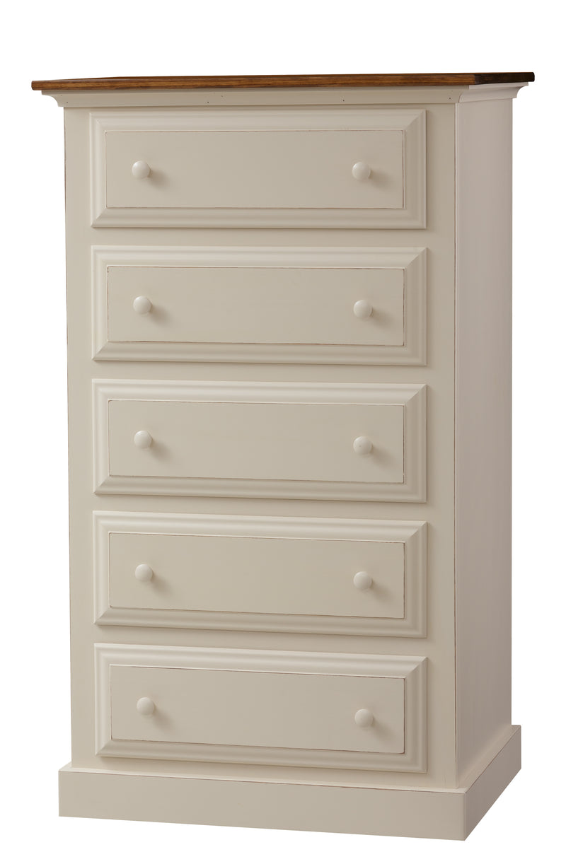 Five Drawer Chest Of Drawers-Storage & Display-Peaceful Valley Furniture
