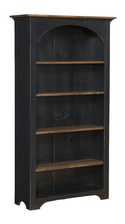 Colonial Large Bookcase-Bookcases-Peaceful Valley Furniture