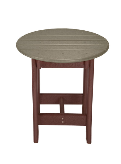 Round End Table-Tables-Peaceful Valley Furniture