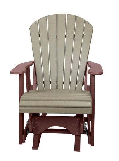 Single Fan Back Glider-Seating-Peaceful Valley Furniture
