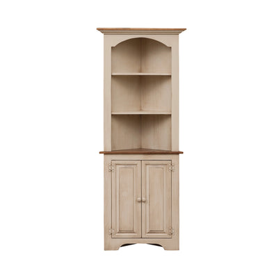 Small Colonial Corner Cupboard-Storage & Display-Peaceful Valley Furniture