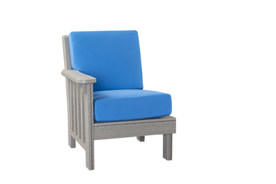 Mission Left Chair Section-Peaceful Valley Furniture